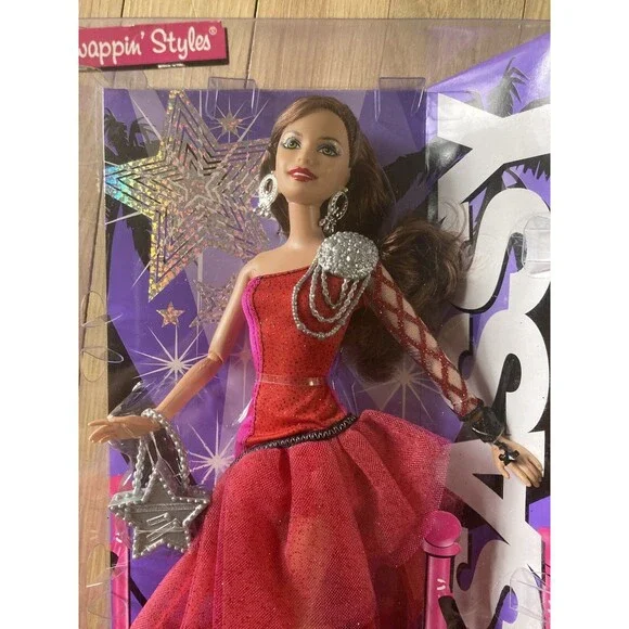 BARBIE FASHIONISTAS In The Spotlight Swappin' Styles SASSY Doll
